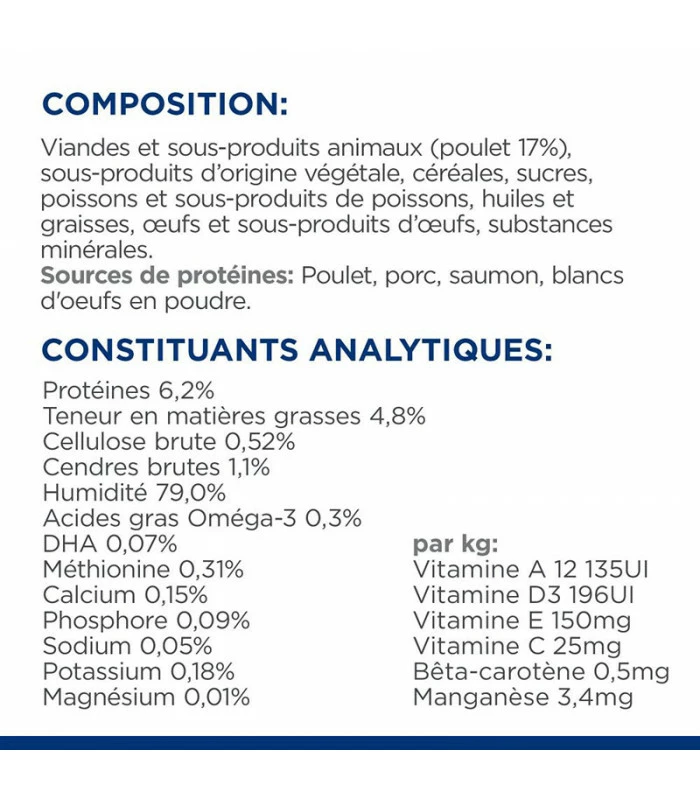HILL'S Pet Nutrition Pâtée K/D J/D KIDNEY + MOBILITY POULET Chat 12x85g - Prescription Diet 12 HILL'S Pet Nutrition Pâtée K/D J/D KIDNEY + MOBILITY POULET Chat 12x85g - Prescription Diet – Image 10