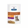 HILL'S Pet Nutrition Pâtée K/D KIDNEY BOEUF Chat 12x85g - Prescription Diet -alimentation chats boutique patee kd kidney boeuf chat 12x85g prescription diet