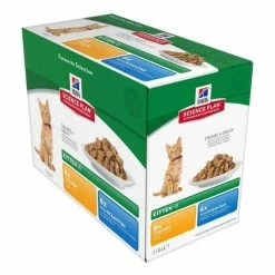 HILL'S Pet Nutrition Pâtée KITTEN PACK MIXTE Chat 12x85g - Science Plan -alimentation chats boutique patee kitten pack mixte chat science plan 4