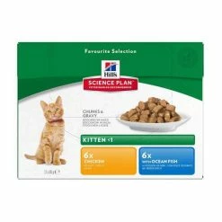 HILL'S Pet Nutrition Pâtée KITTEN PACK MIXTE Chat 12x85g - Science Plan -alimentation chats boutique patee kitten pack mixte chat science plan 5