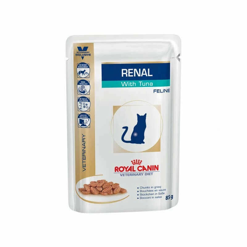 ROYAL CANIN Pâtée RENAL POISSON Chat 12x85g - Veterinary Health Nutrition 4 ROYAL CANIN Pâtée RENAL POISSON Chat 12x85g - Veterinary Health Nutrition – Image 2