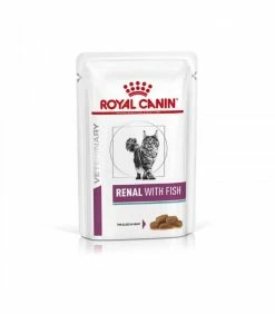 ROYAL CANIN Pâtée RENAL POISSON Chat 12x85g - Veterinary Health Nutrition