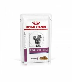 ROYAL CANIN Pâtée RENAL POULET Chat 12x85g - Veterinary Health Nutrition