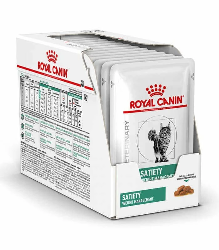 ROYAL CANIN Pâtée SATIETY Chat 12x85g - Veterinary Health Nutrition 3 ROYAL CANIN Pâtée SATIETY Chat 12x85g - Veterinary Health Nutrition