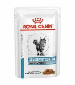 ROYAL CANIN Pâtée SENSITIVITY CONTROL Chat 12x85g - Veterinary Health Nutrition