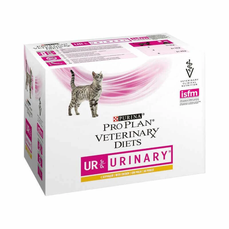 Purina Pâtée UR URINARY POULET Chat 10x85g - Pro Plan Veterinary Diets 3 Purina Pâtée UR URINARY POULET Chat 10x85g - Pro Plan Veterinary Diets