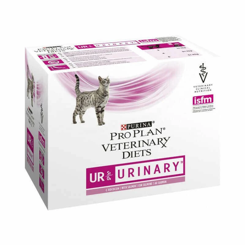 Purina Pâtée UR URINARY SAUMON Chat 10x85g - Pro Plan Veterinary Diets 3 Purina Pâtée UR URINARY SAUMON Chat 10x85g - Pro Plan Veterinary Diets