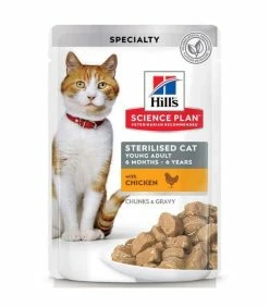 HILL'S Pet Nutrition Pâtée STERILISED YOUNG ADULT PACK MIXTE Chat 12x85g - Science Plan 15 HILL'S Pet Nutrition Pâtée STERILISED YOUNG ADULT PACK MIXTE Chat 12x85g - Science Plan -alimentation chats boutique patee young adult sterilised pack mixte chat 12x85g science plan 4