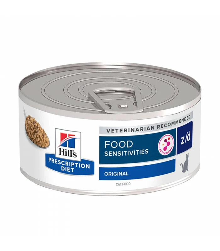 HILL'S Pet Nutrition Pâtée Z/D FOOD SENSITIVITIES Chat 24x156g - Prescription Diet 5 HILL'S Pet Nutrition Pâtée Z/D FOOD SENSITIVITIES Chat 24x156g - Prescription Diet – Image 3