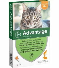 Bayer Solution ADVANTAGE 40 Chat Et Lapin 4 Pip.