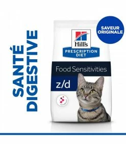 HILL'S Pet Nutrition Croquettes Z/D ACTIVEBIOME+ Chat Sac 2 Kg - Prescription Diet -alimentation chats boutique zd activebiome chat sac 2 kg prescription diet 7